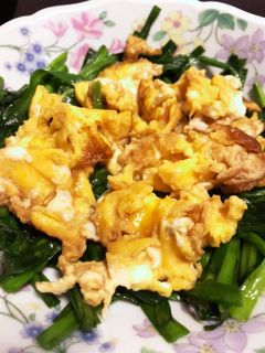 ニラ玉-レシピのメイン写真