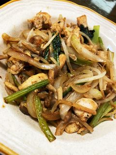 ササミと野菜の柚子胡椒炒め-レシピのメイン写真