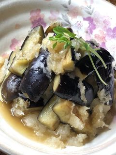 なすのみぞれ和え-レシピのメイン写真