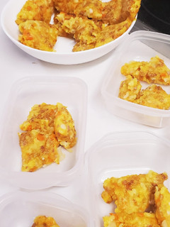 離乳食 完了期 全部混ぜお焼き-レシピのメイン写真