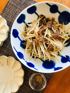 牛肉とシャキシャキもやしの山椒炒め-レシピのメイン写真