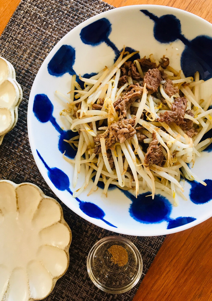 牛肉とシャキシャキもやしの山椒炒め-レシピのメイン写真