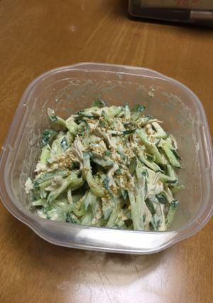 鶏胸肉とキュウリの和えもの☆-レシピのメイン写真