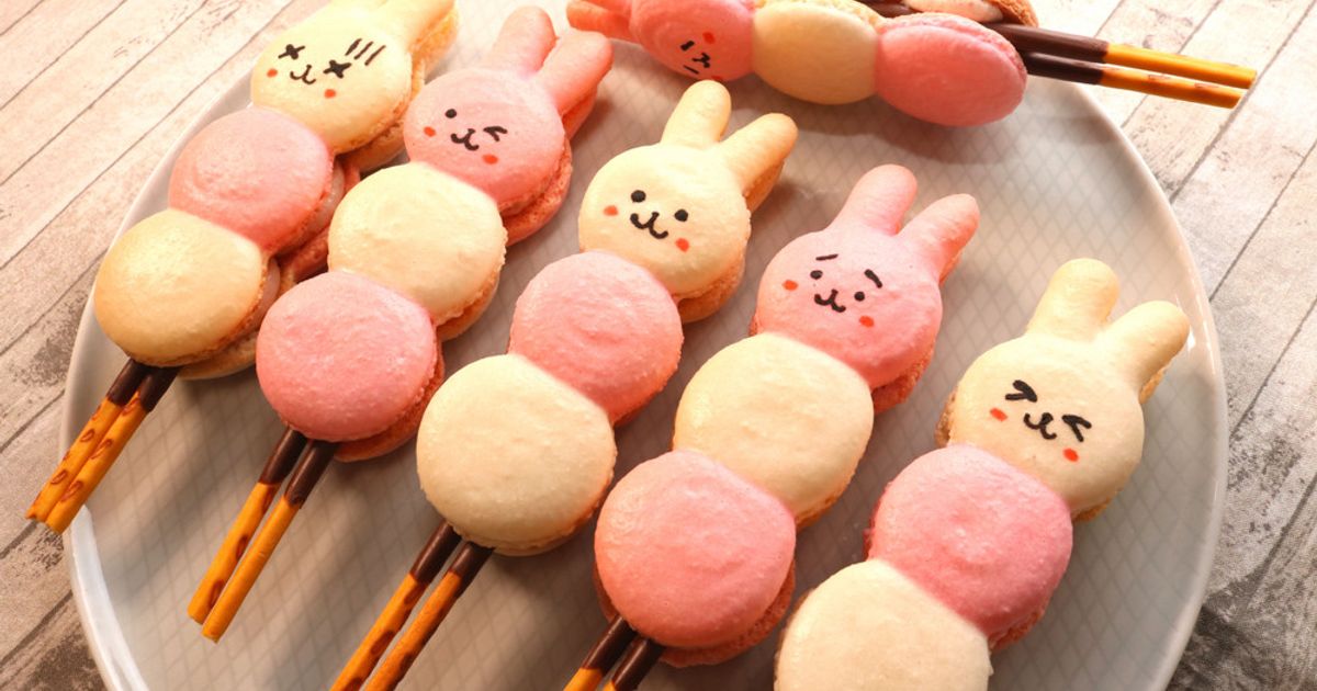 基本からアレンジまで！思わずつくりたくなる「マカロン うさぎ」の