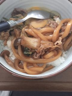 すき焼き丼-レシピのメイン写真