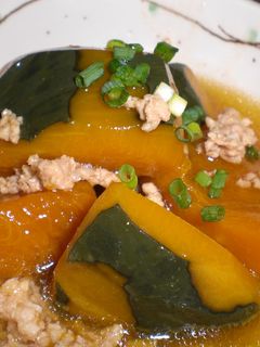 かぼちゃdeとろっとそぼろ煮-レシピのメイン写真