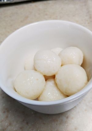 お月見団子　豆腐入り-レシピのメイン写真