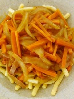 スナック菓子の中華風酸味あんかけ-レシピのメイン写真