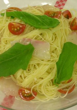 カルパッチョパスタ-レシピのメイン写真