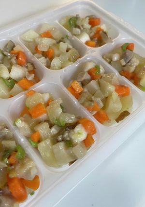 鶏肉と里芋の煮っ転がし　離乳食-レシピのメイン写真