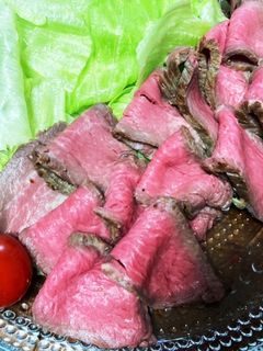 お鍋で簡単♪ ローストビーフ-レシピのメイン写真