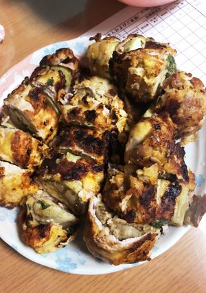 志麻さんの味噌しその茄子のハサミ揚げ-レシピのメイン写真