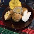 お月見に。うずら入り鳥つくね
