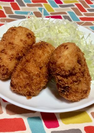 超簡単☆こく旨♫ツナマヨクリームコロッケ-レシピのメイン写真