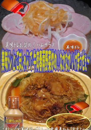 美味ドレとごましゃぶで牛肉春雨野菜炒め！-レシピのメイン写真