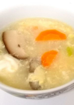 余り物野菜で中華スープ-レシピのメイン写真