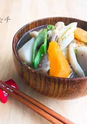 旨っ！福島の芋煮-レシピのメイン写真