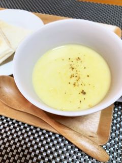 朝に優しいとうもろこしのスープ!-レシピのメイン写真
