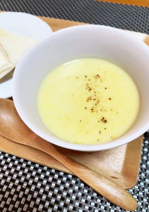 朝に優しいとうもろこしのスープ！-レシピのメイン写真
