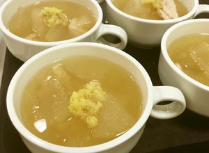 はかた地どりササミと冬瓜のスープ-レシピのメイン写真