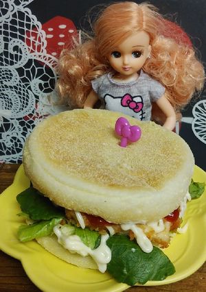 リカちゃん♡めかじきフィッシュサンドꕤ*-レシピのメイン写真