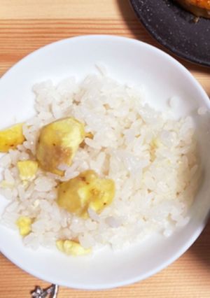 カンタン塩っぽ栗ごはん-レシピのメイン写真
