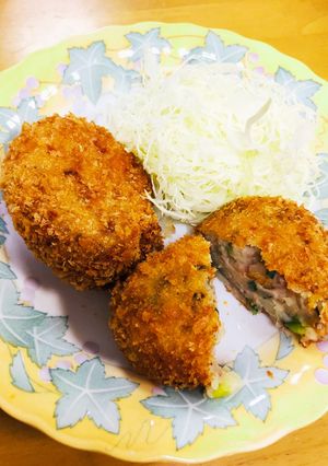 我が家のコロッケ ネギ入りあり-レシピのメイン写真