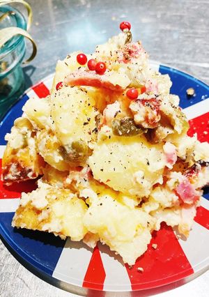ベーコンとピクルスで大人のポテトサラダ-レシピのメイン写真