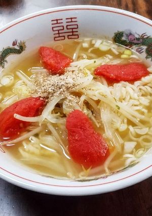 インスタントで♪トマトタンメン♪-レシピのメイン写真