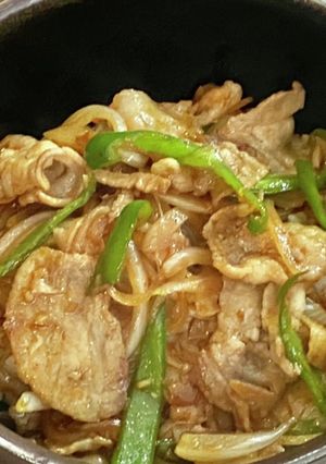 甜麺醤で甘辛豚丼-レシピのメイン写真