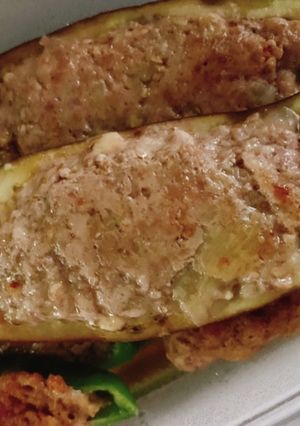 ナスの肉詰め☾-レシピのメイン写真