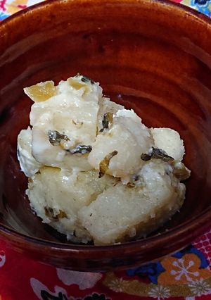 高菜のポテサラ 材料少-レシピのメイン写真