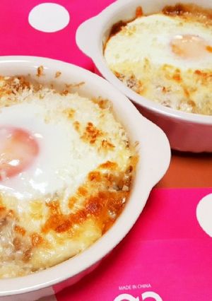 残りカレーで✩.*˚カレーチーズドリア-レシピのメイン写真