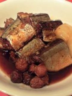 圧力鍋で簡単!秋刀魚の梅煮-レシピのメイン写真