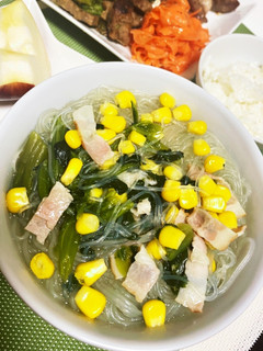 ズボラな優しい味の春雨スープ-レシピのメイン写真