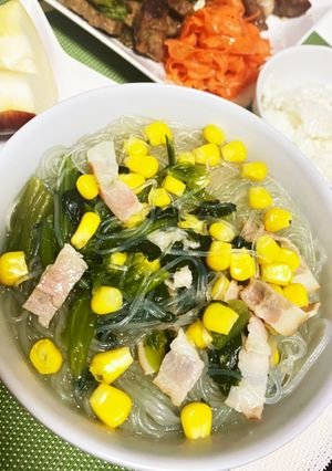ズボラな優しい味の春雨スープ-レシピのメイン写真
