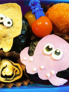 キャラ弁★スプラトゥーン★イカタコ-レシピのメイン写真