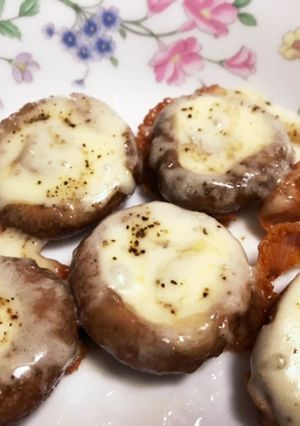 シイタケのチーズ焼き-レシピのメイン写真