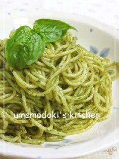 新鮮バジルでバジルソース-レシピのメイン写真