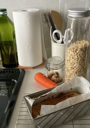 米粉バナナオートミールキャロットケーキ-レシピのメイン写真