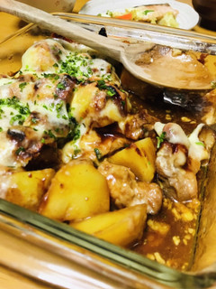 鶏じゃがの味噌マヨチーズ焼き-レシピのメイン写真