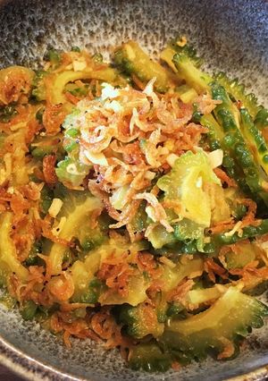 ゴーヤとあみえびのカレー-レシピのメイン写真