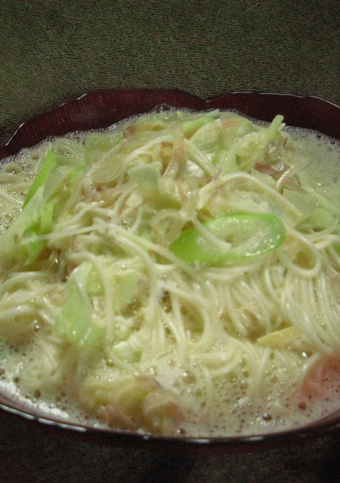 あまったお素麺でほっかほか-レシピのメイン写真