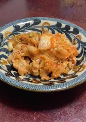 豚キムチ-レシピのメイン写真