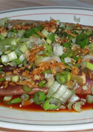 蒸しナスの香味ソースかけ-レシピのメイン写真