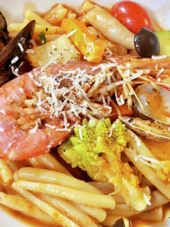 コストコ☆チョッピーノスープでパスタ鍋-レシピのメイン写真