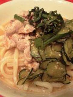 ぶっかけ!冷汁肉うどん-レシピのメイン写真