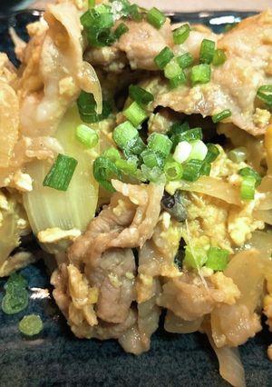 【王将再現レシピ】肉とたまごのいりつけ-レシピのメイン写真