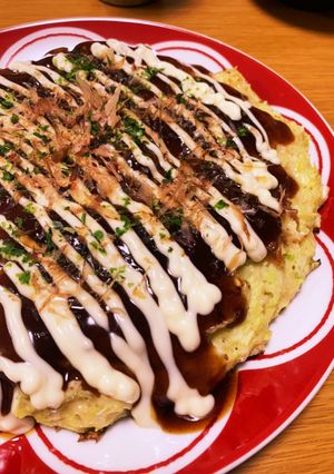 小麦粉で…我が家のお好み焼き-レシピのメイン写真