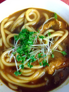 レトルトカレーうどん-レシピのメイン写真